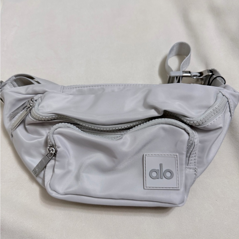 Alo Cement color Logo Waist Bag